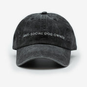 Zwarte Denim Pet - Anti-Social Dog Owner