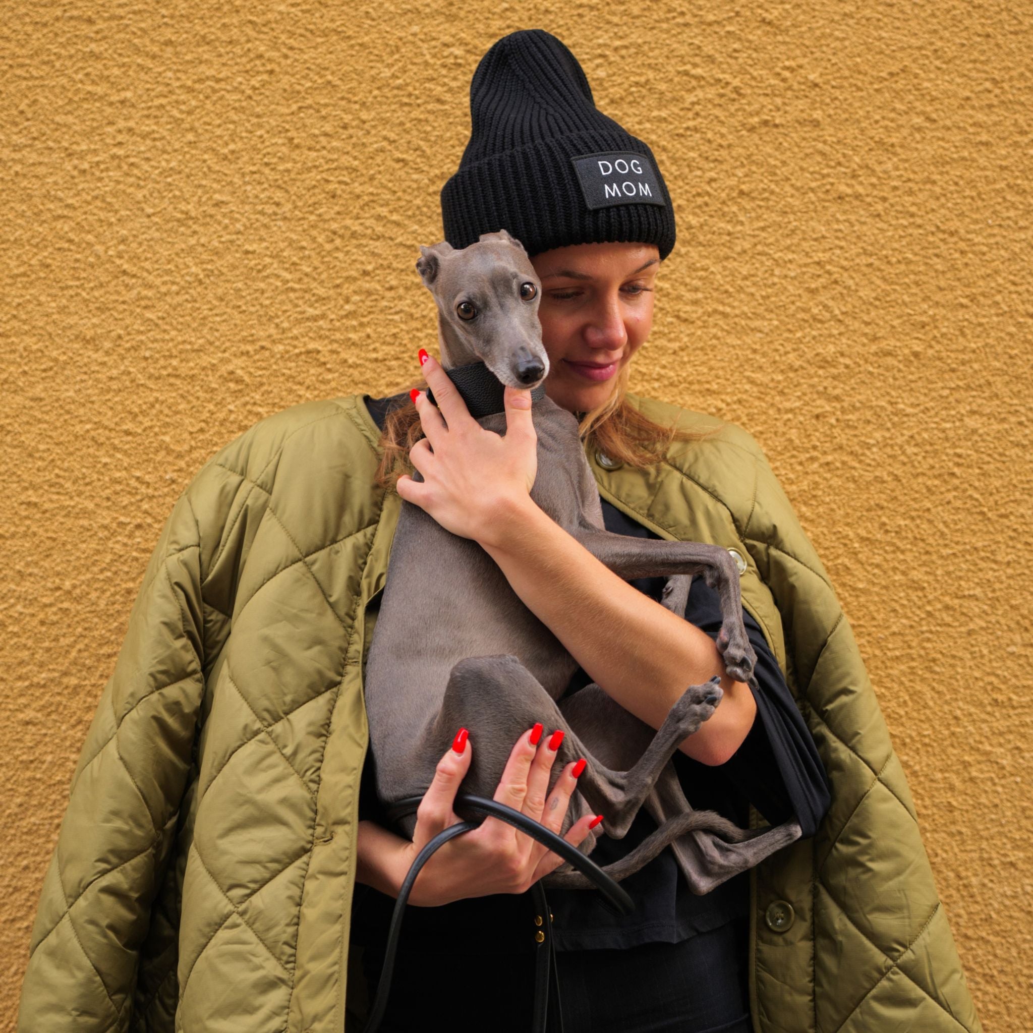Zwarte Wol Muts - Anti-Social Dog Owner