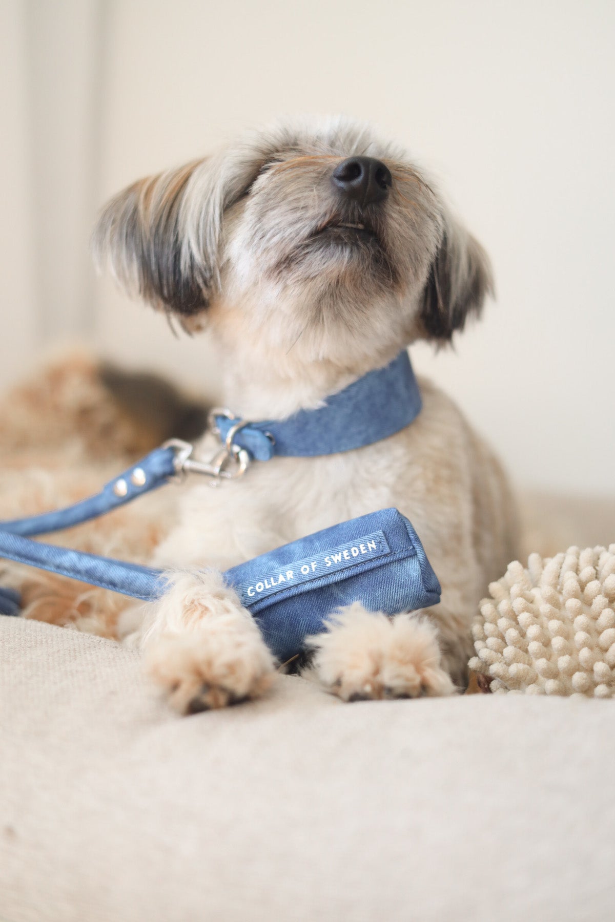 Houder voor Poepzakjes van Blauw Denim