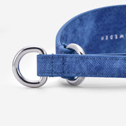 Blauwe Denim Honden Martingale Breed