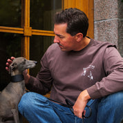 Brown Long Sleeve - Dogs & Wine Make Everything Fine
