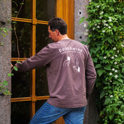 Brown Long Sleeve - Dogs & Wine Make Everything Fine