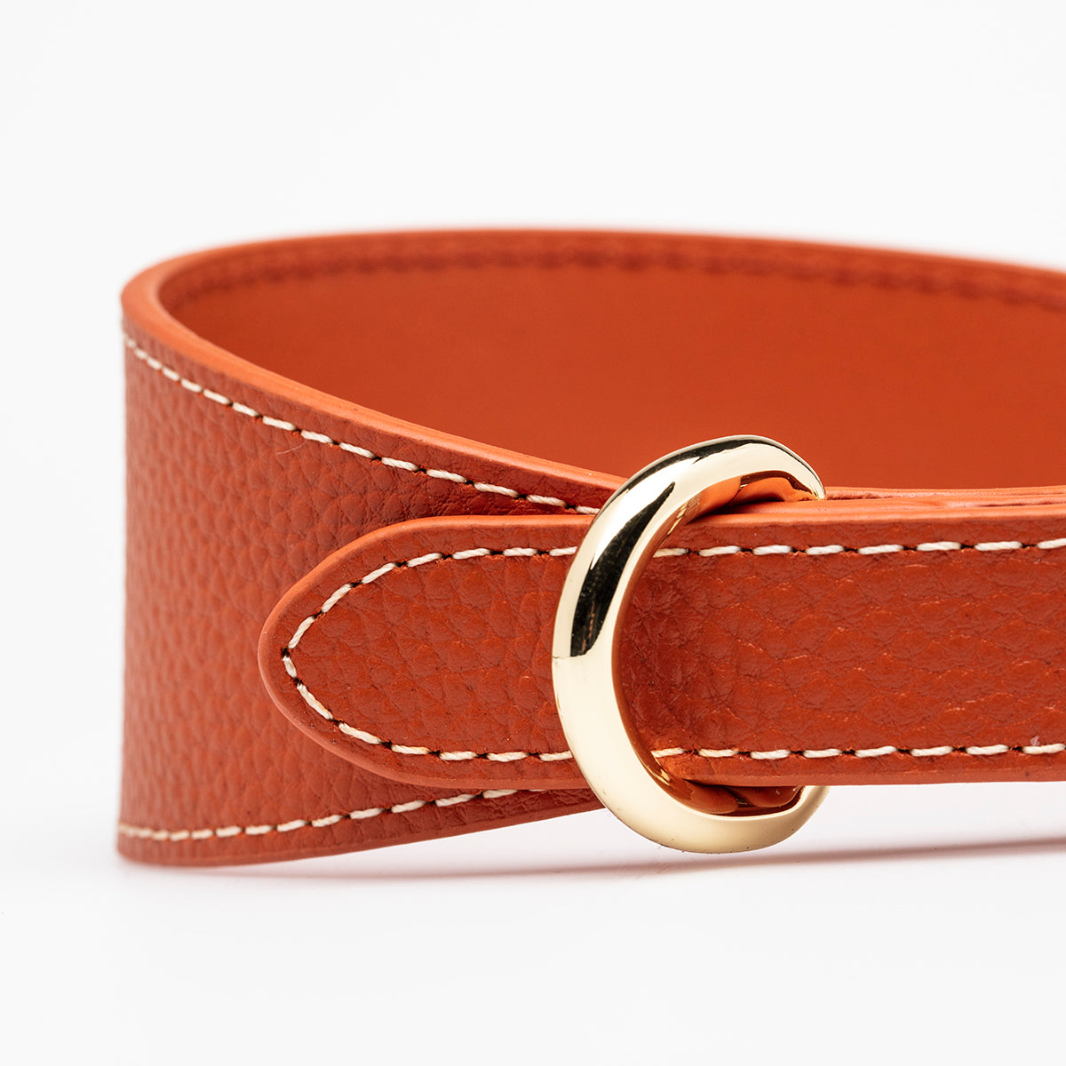 Cognac Hondenhalsband Breed