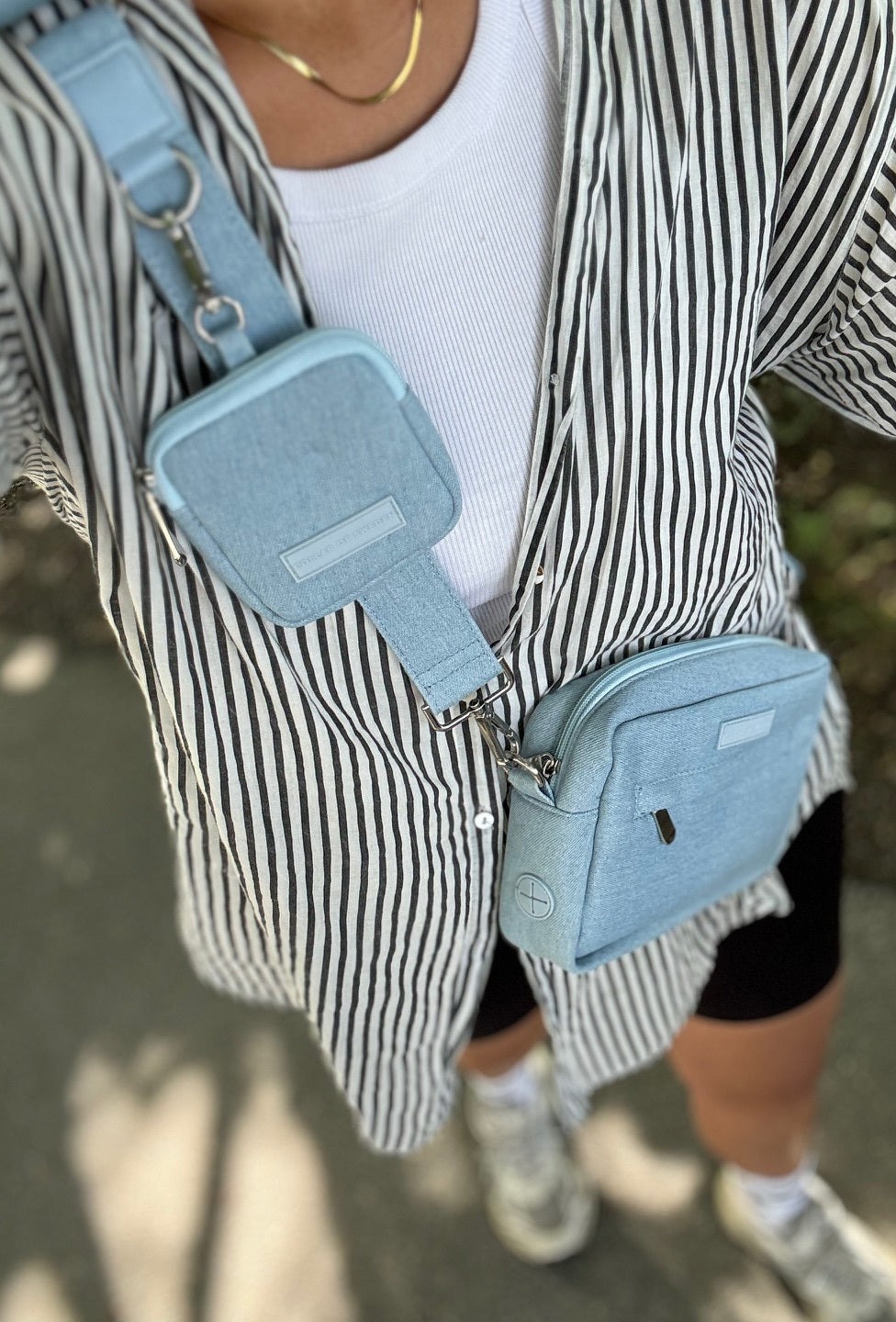 Denim Hondentas - Schoudertas
