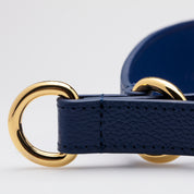 Donkerblauwe Martingale Hondenhalsband Breed