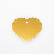 Gegraveerde Hondenpenning - Gouden Hart