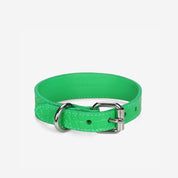 Pure Green Croco Hondenhalsband Dun