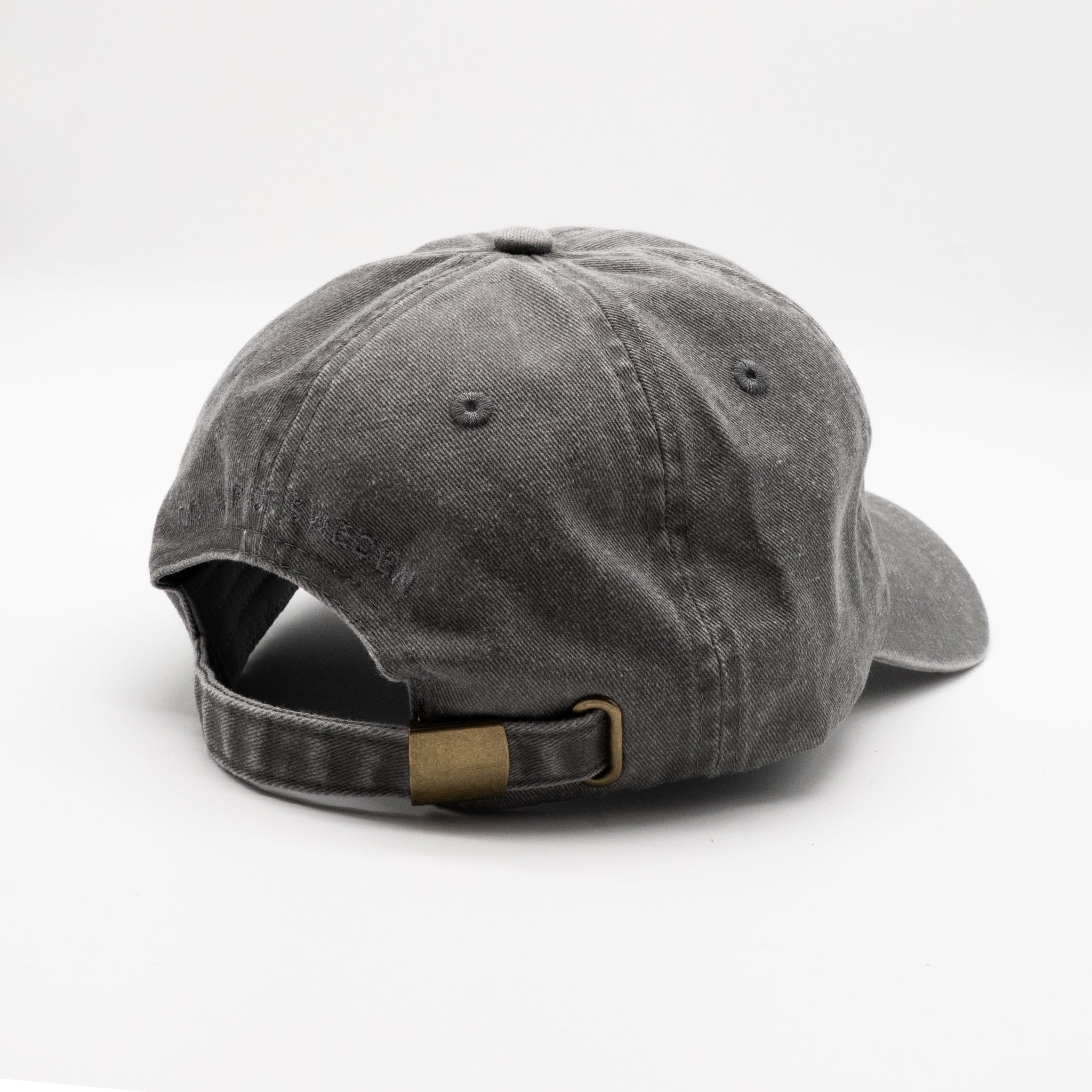 Grijze denim pet - Dogs & Wine Make Everything Fine 