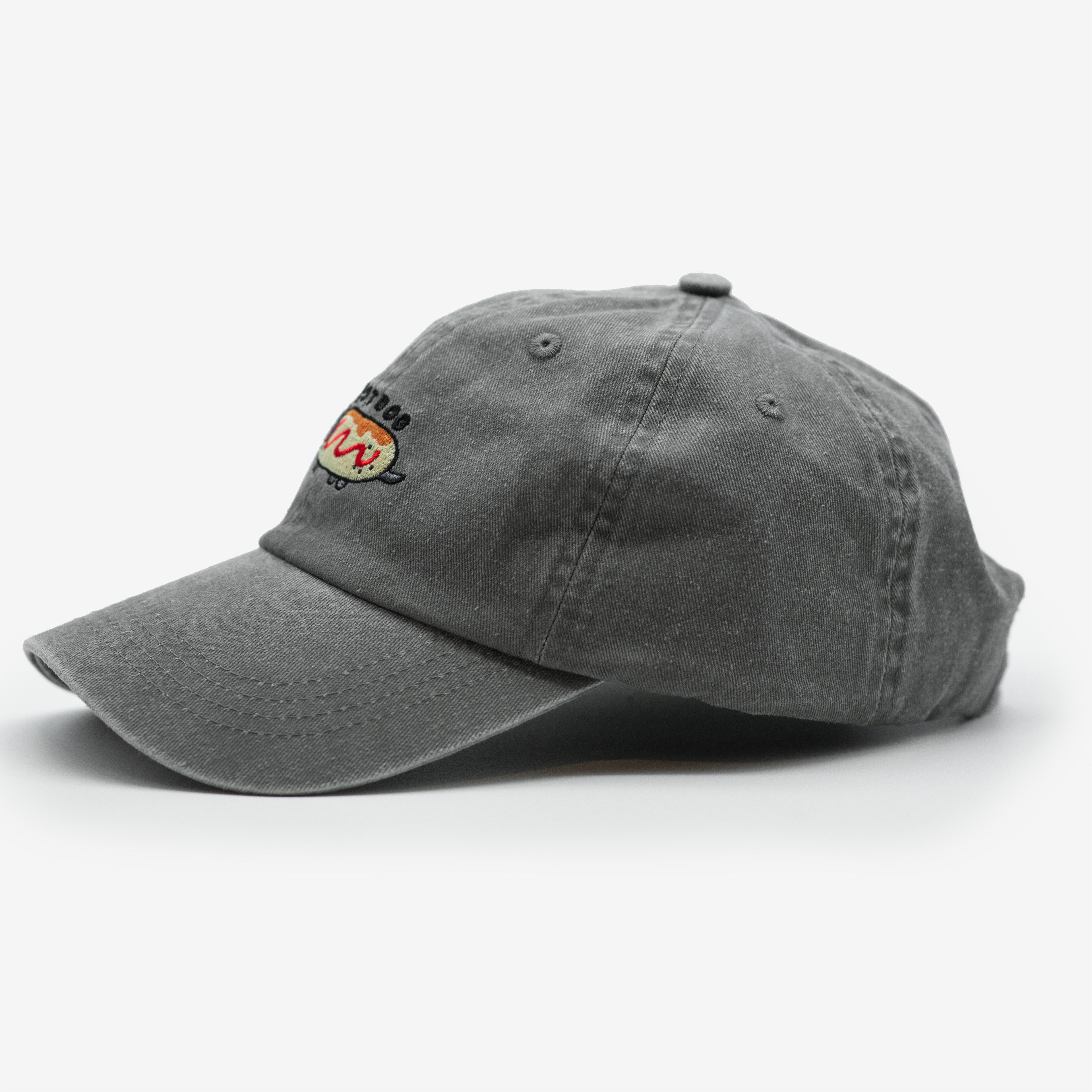 Grijze Denim Pet - Hot Dog