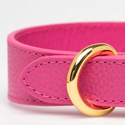 Dunne Hot Pink Hondenhalsband