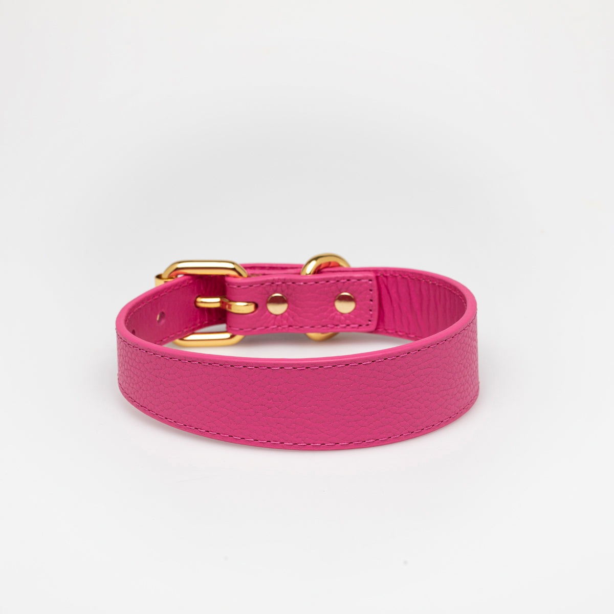 Dunne Hot Pink Hondenhalsband