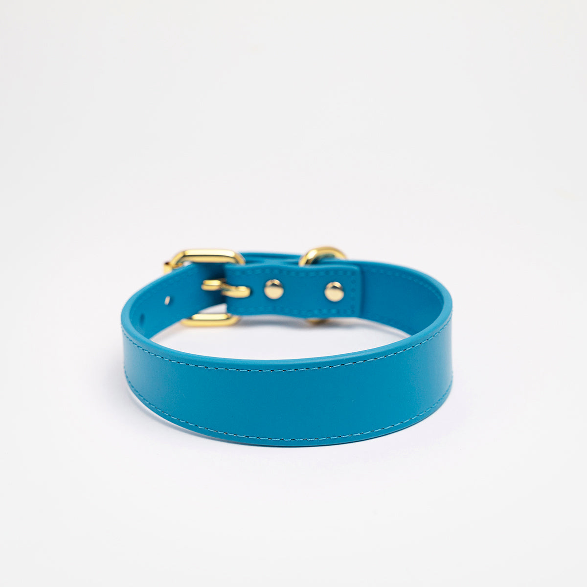 Dunne Neonblauwe Hondenhalsband