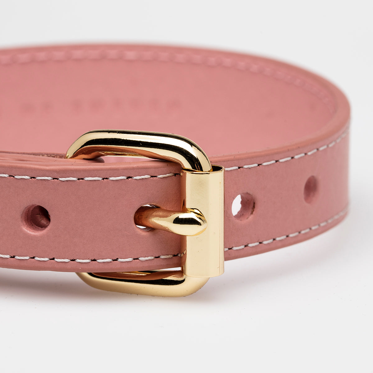 Roze Dunne Hondenhalsband