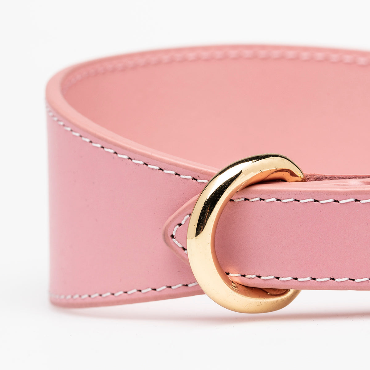 Roze Brede Hondenhalsband