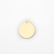 Gegraveerde Hondenpenning - Premium Gouden Cirkel