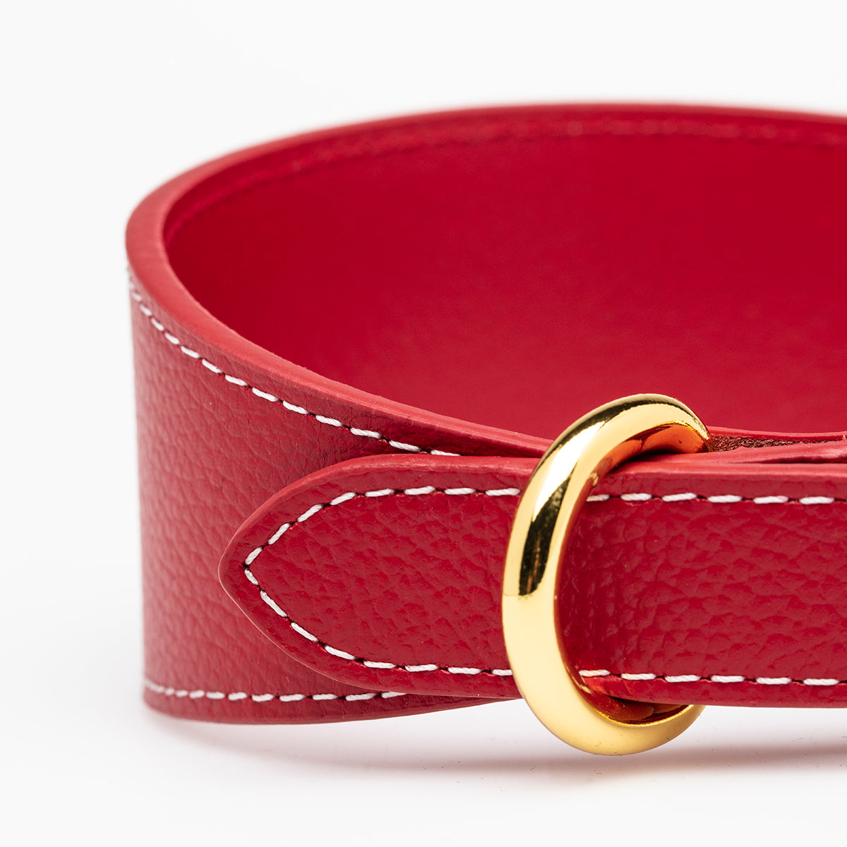 Rode Brede Hondenhalsband