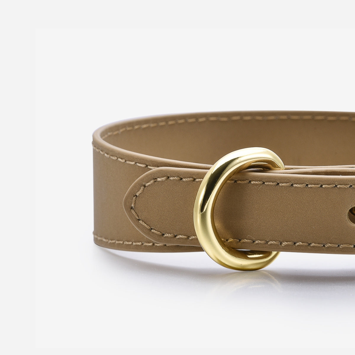 Reflecterende Bronzen Dunne Hondenhalsband