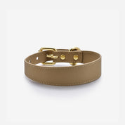 Reflecterende Bronzen Dunne Hondenhalsband