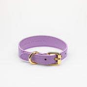 Dunne Violet Croco Hondenhalsband