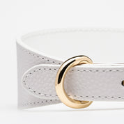 Witte Brede Hondenhalsband