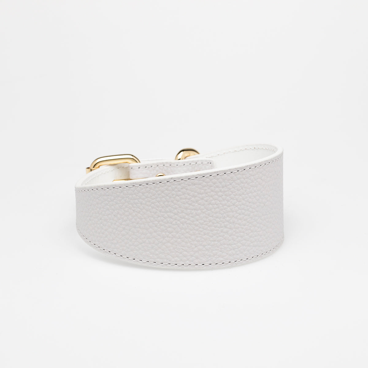 Witte Brede Hondenhalsband