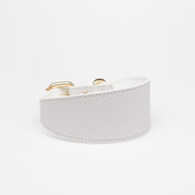 Witte Brede Hondenhalsband